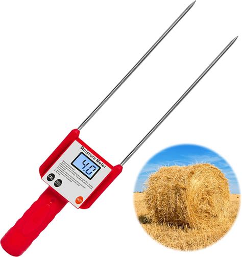 ebay hay moisture meter|hay bale moisture tester prices.